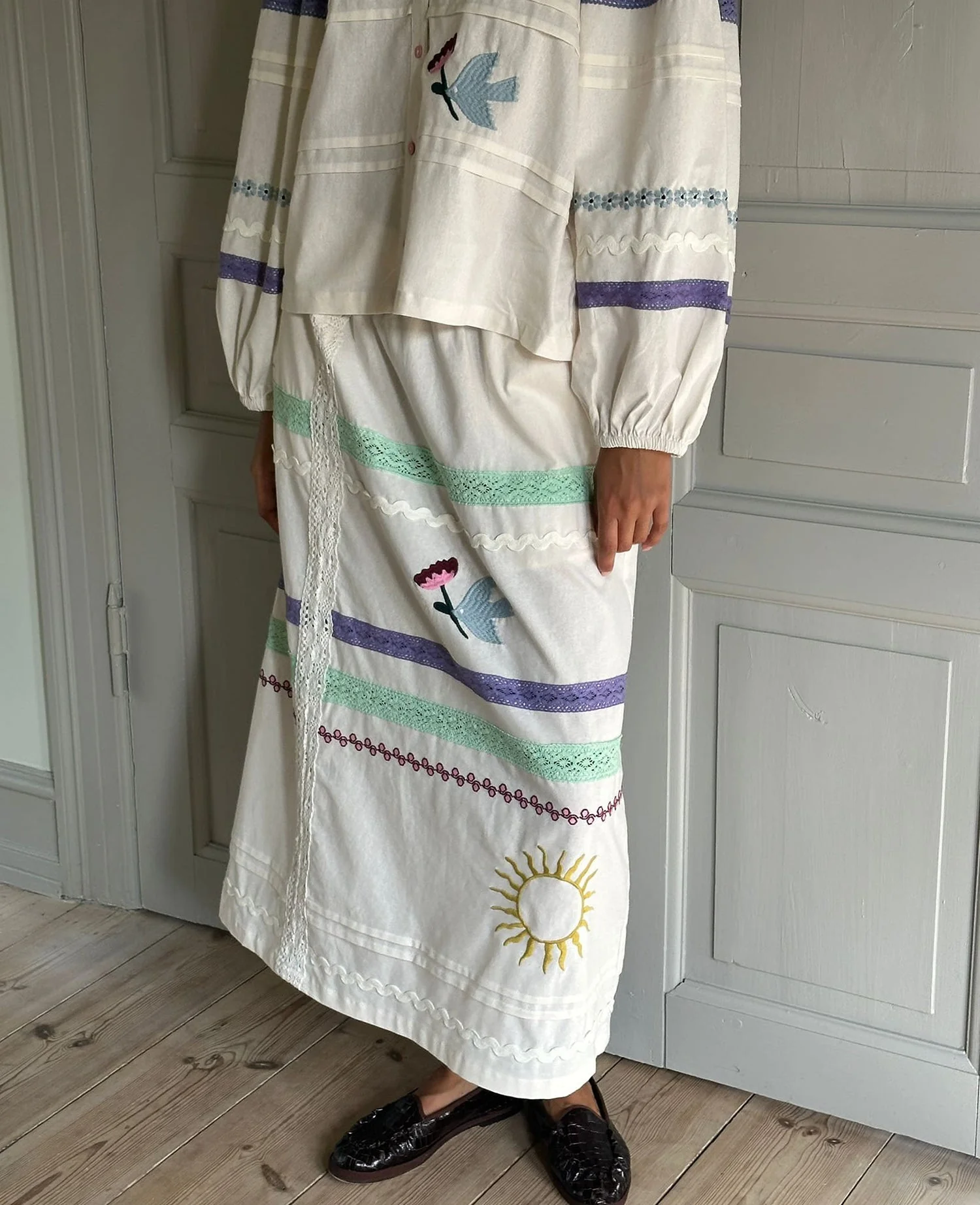 Skirt Isha Skirt Snow-White - Image 6