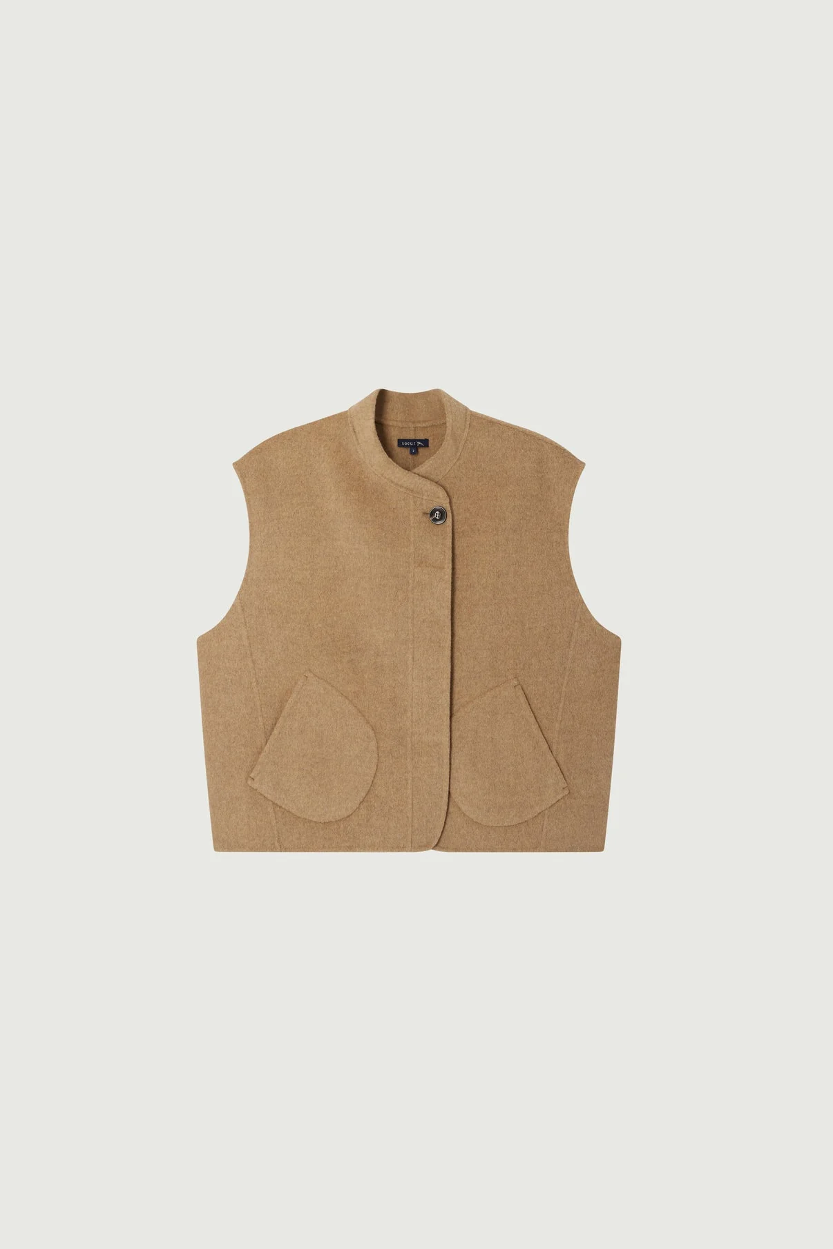 Gilet Adeline Beige-Chine - Image 3