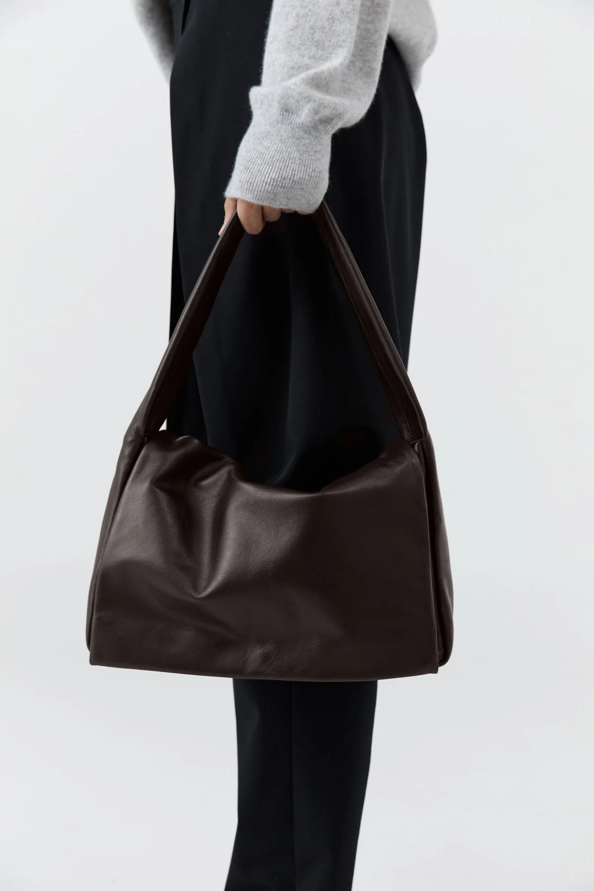 Shoulder Bag Soft Everyday Sa Coffee