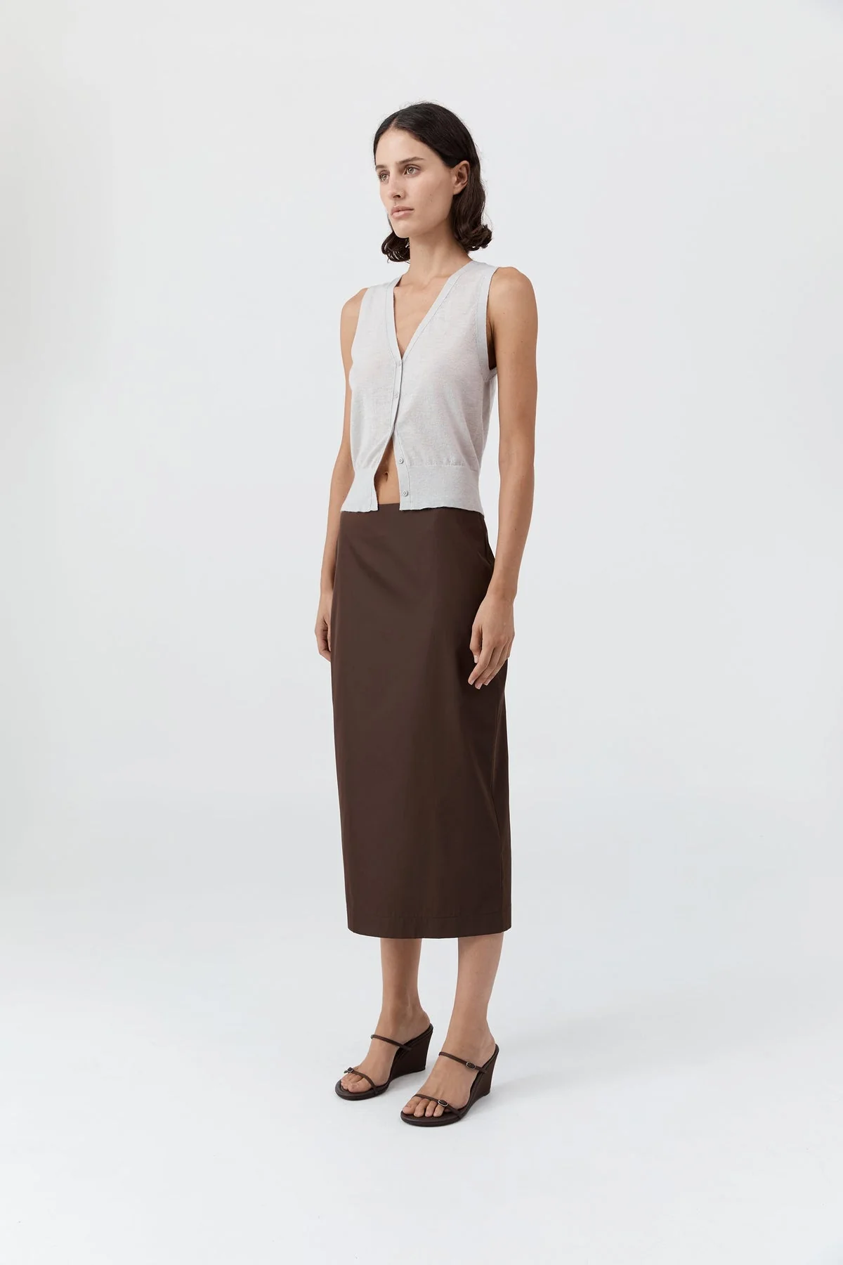 Vest Wool Oupa Vest Light-Grey-Marle - Image 2