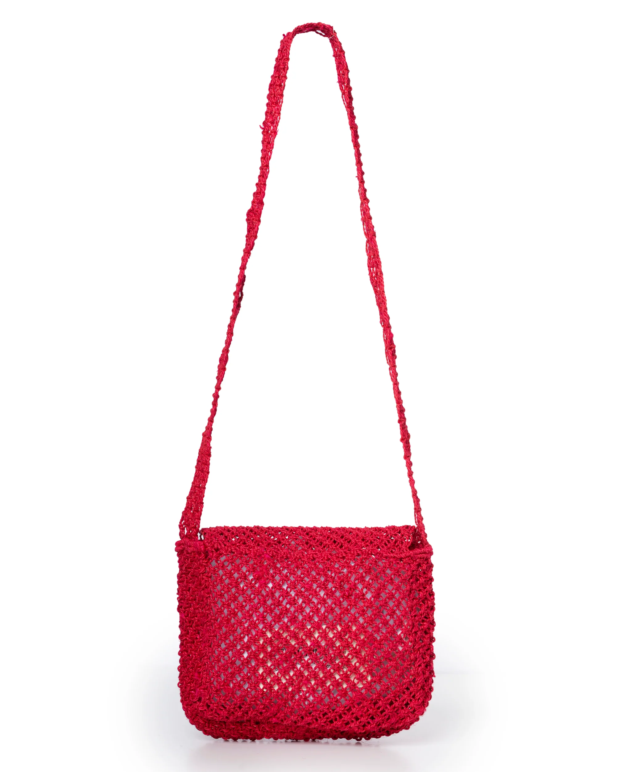 Women’s Premium Jute Beach Tote Bag – Lola Sweetheart Raspberry - Image 4