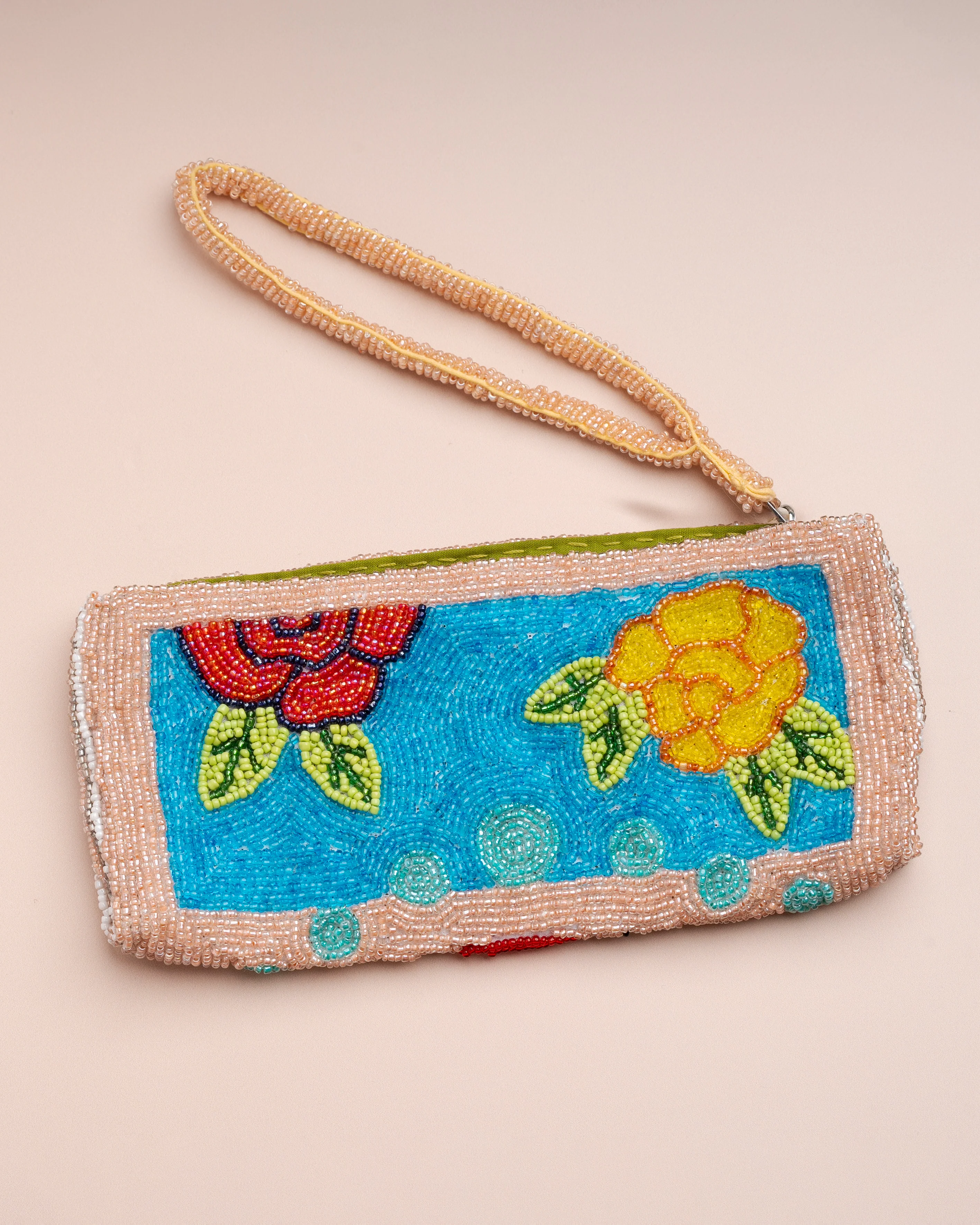 Women's Clutch Beaded Crystal Embellishment - Iris - Image 2
