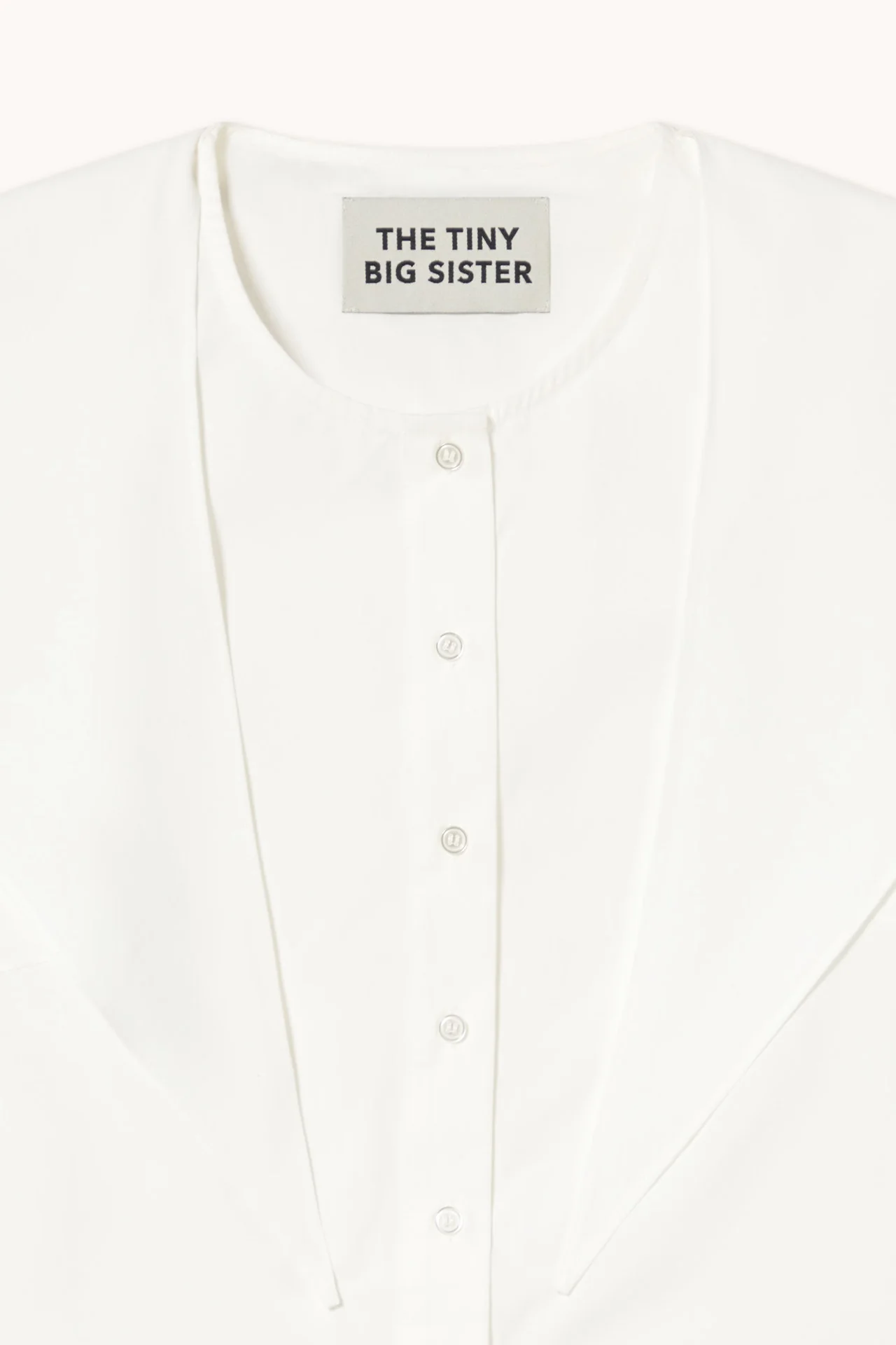 Blouse Scarf Neck Blou Off-White - Image 4