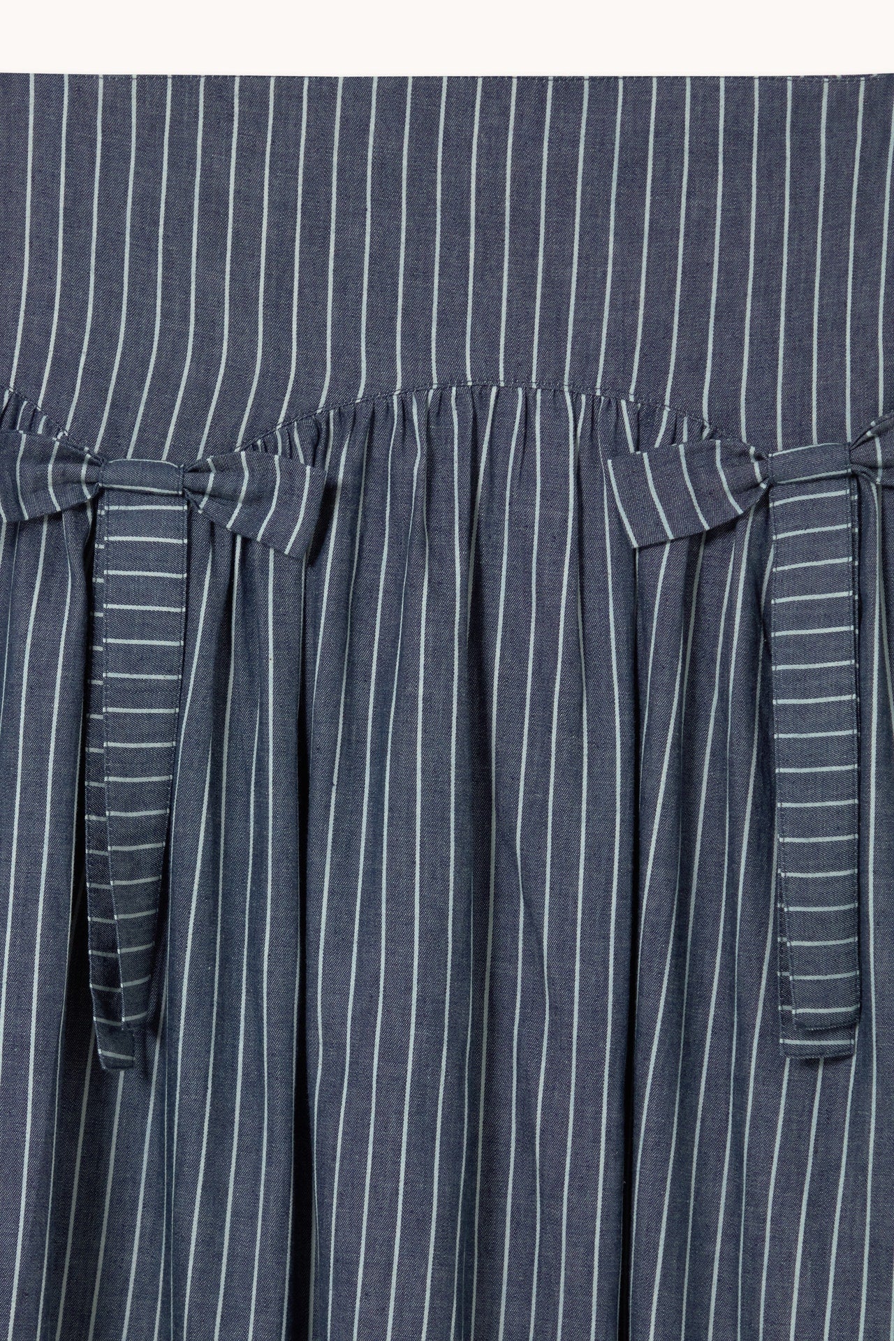 Skirt Striped Skirt Light-Navy - Image 4