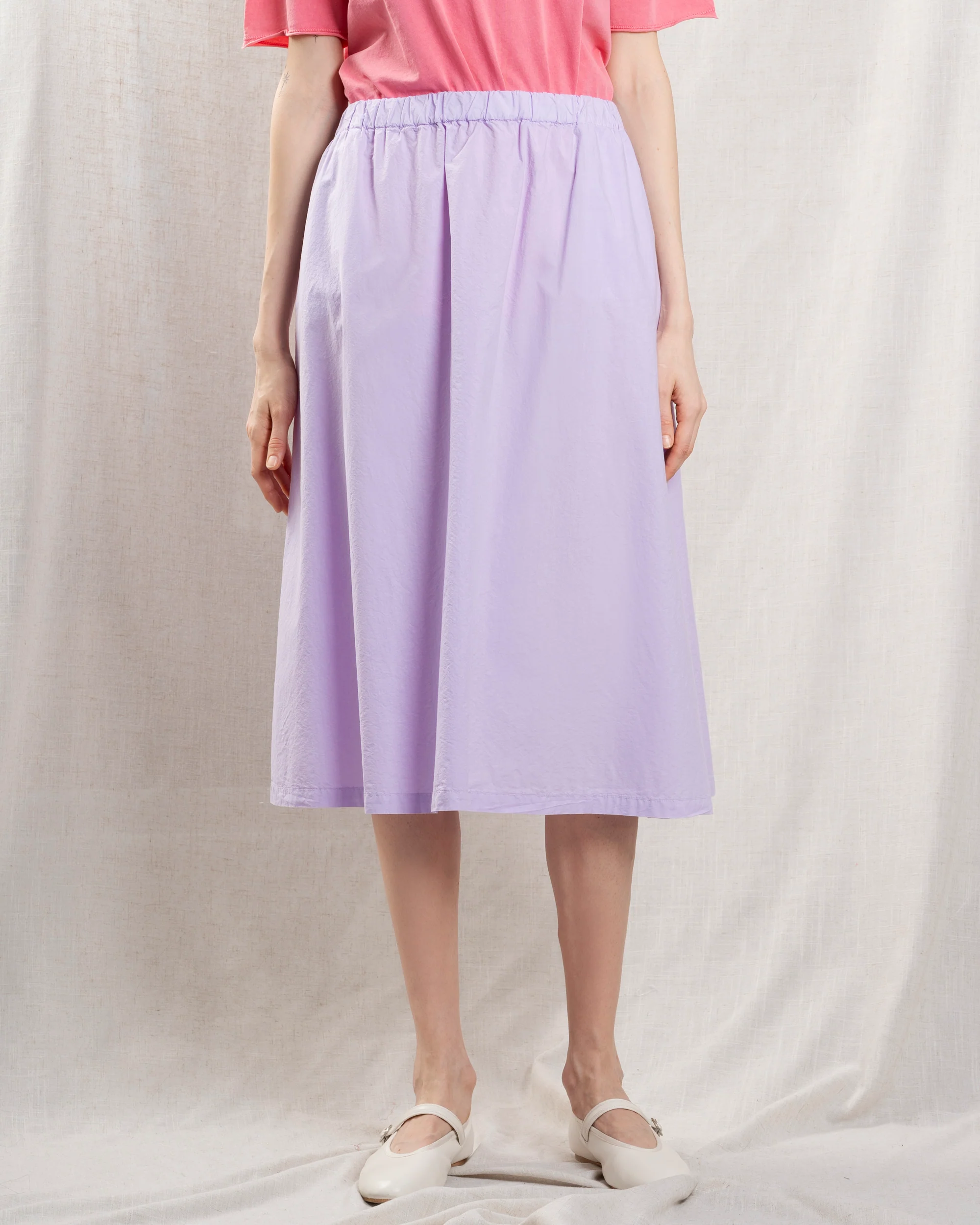 Skirt Flair Skirt Light-Purple - Image 2