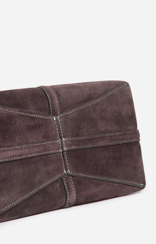Vanessa Bruno Women's Small Daily Tote Bag 100% Suede Cowhide Leather -  Brown Amer - Image 6