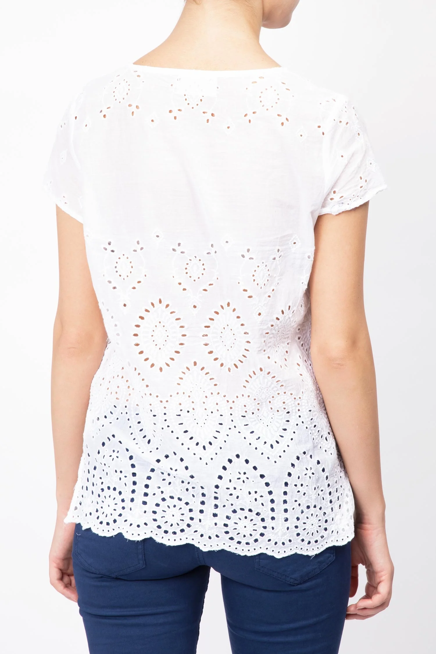 V-neck Lace Top - Image 2