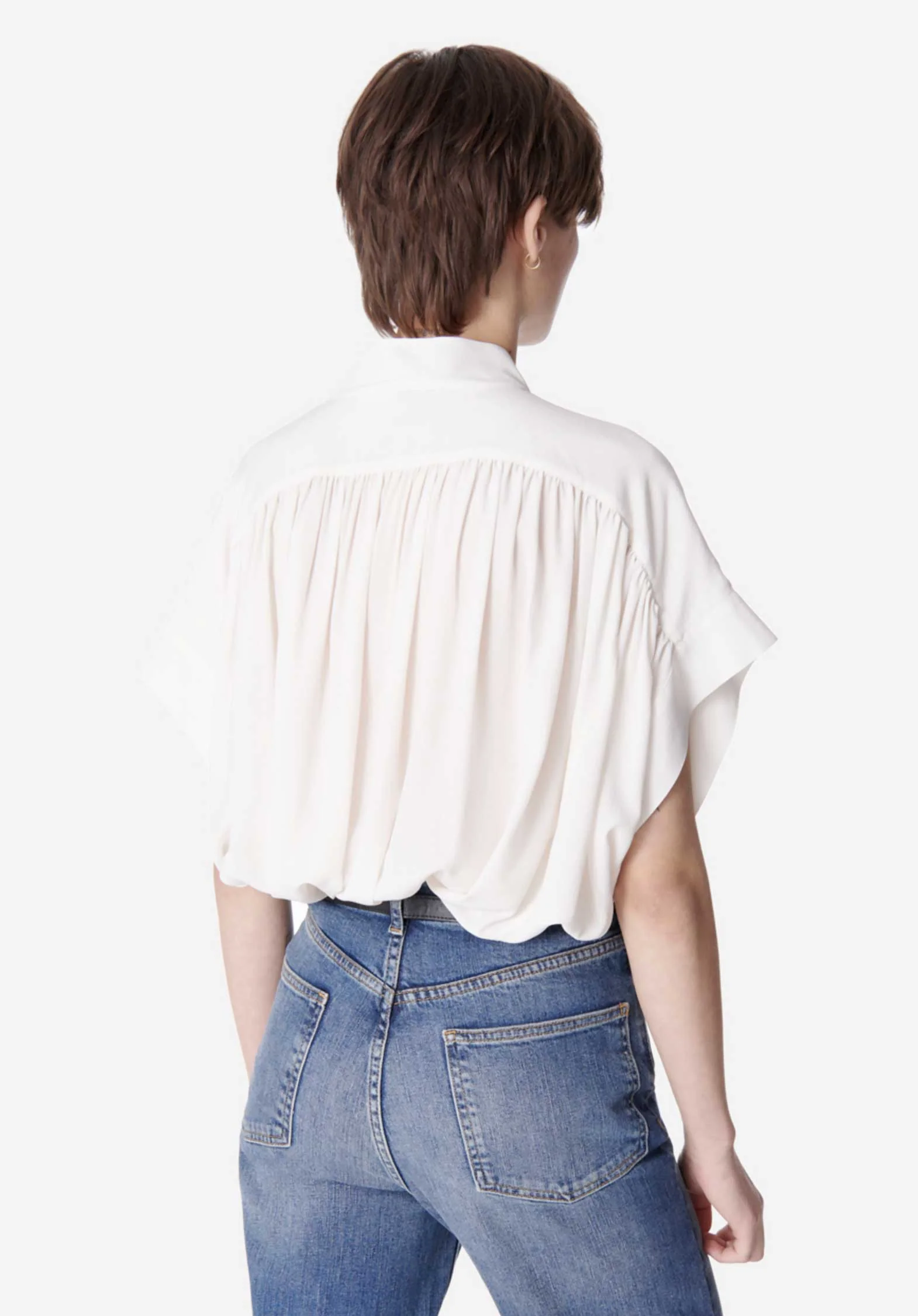 Blouse 5hva01-v09005 Blanc - Image 5