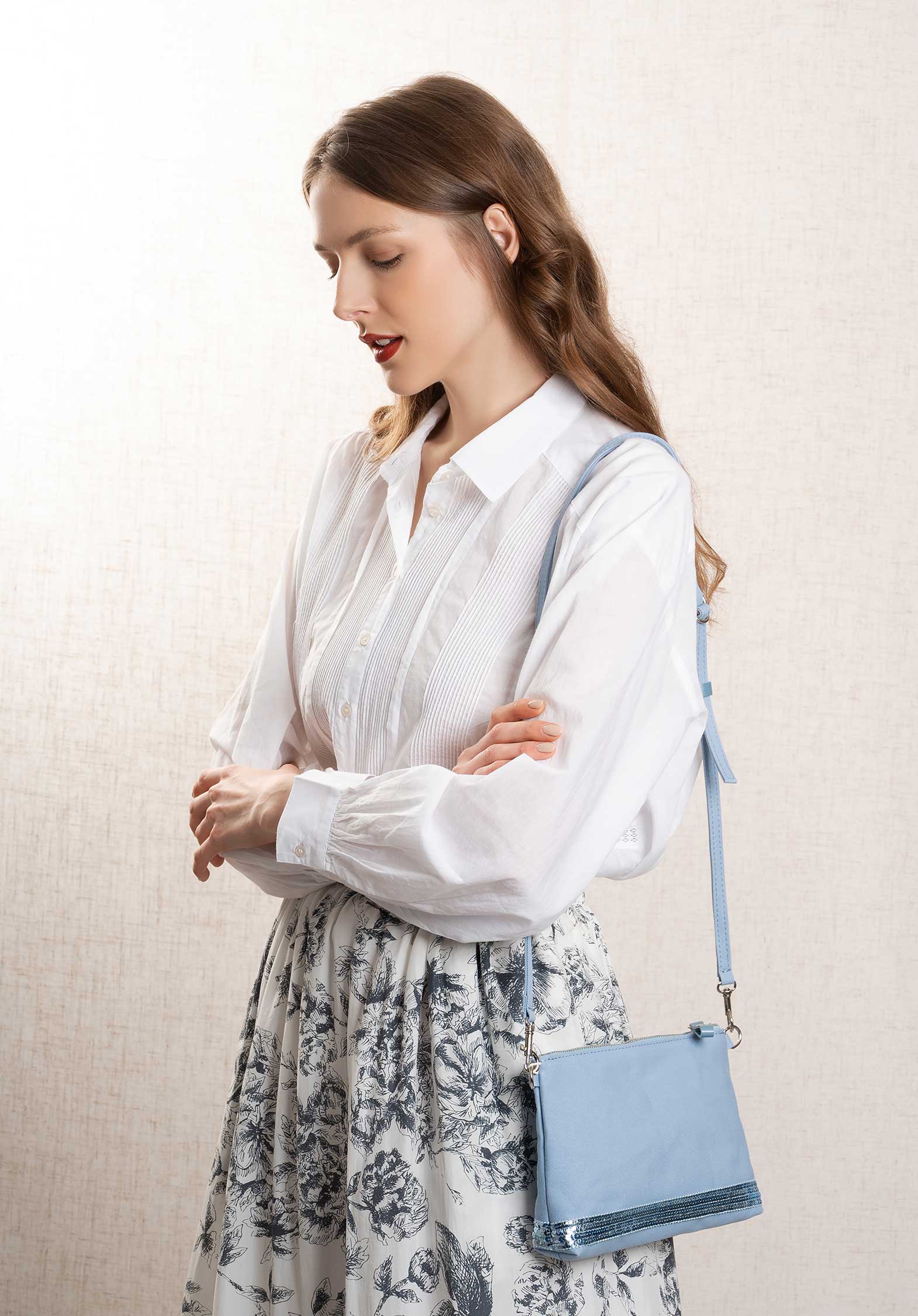 Crossbody Bag 0pve01-v41071 Indigo-Clair