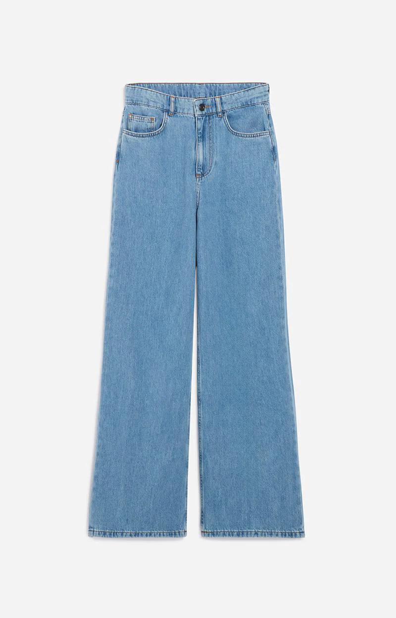 Jeans 3eva66-v04012 Indigo-Clair - Image 2