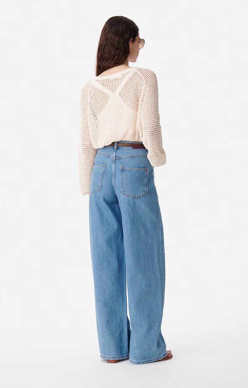 Jeans 3eva66-v04012 Indigo-Clair - Image 3