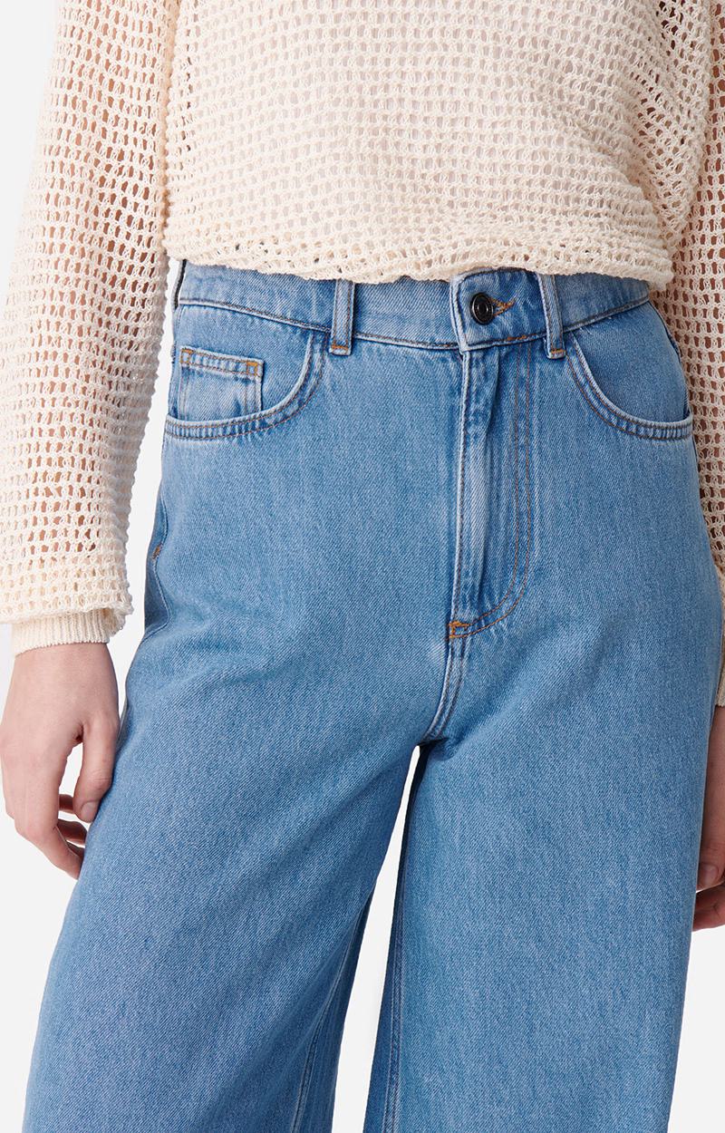 Jeans 3eva66-v04012 Indigo-Clair - Image 4