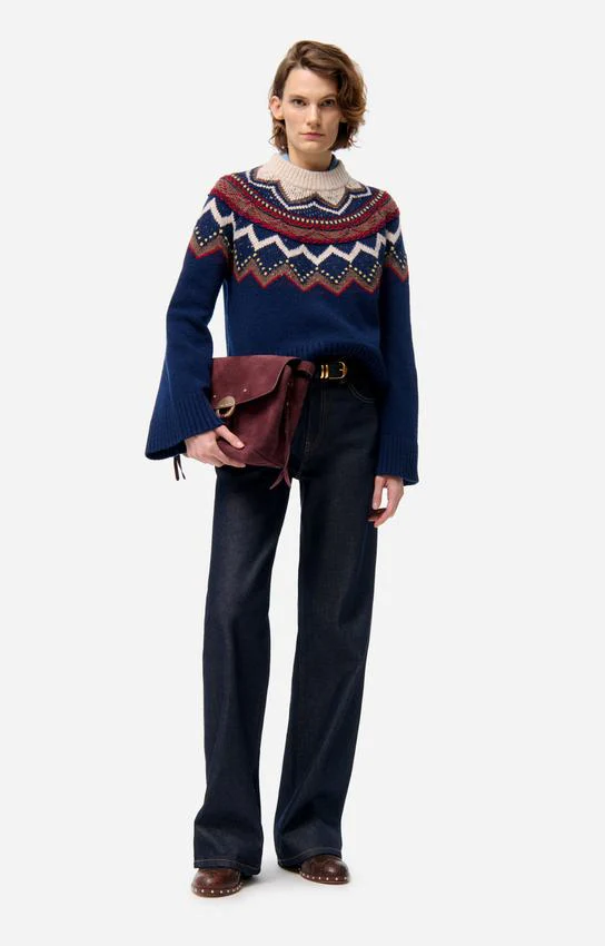 Pullover 5hvc09-v15756 Marine - Image 3