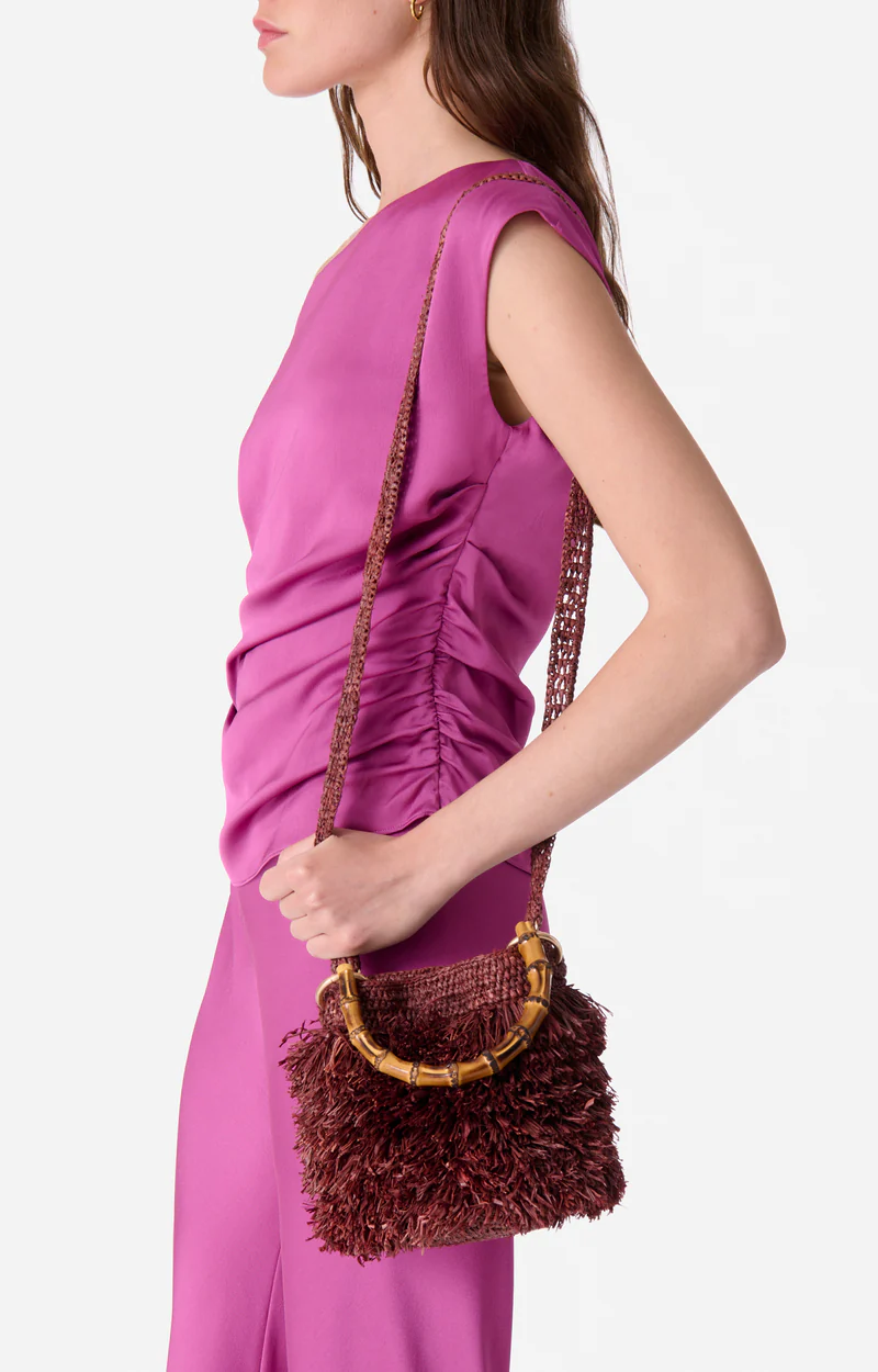 Raffia 5eve41-v40898 Bordeaux - Image 3