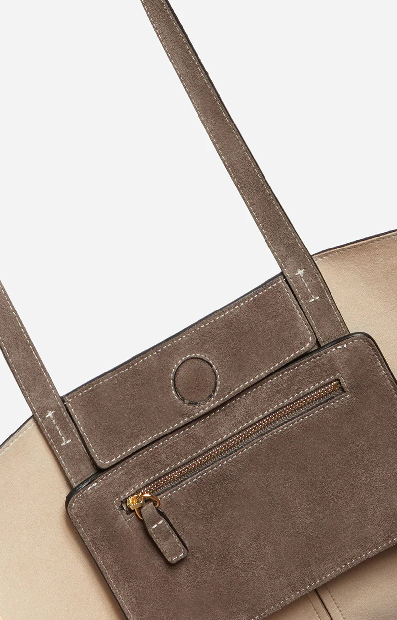 Tote Bag 4hvd29-v40874 Taupe - Image 6