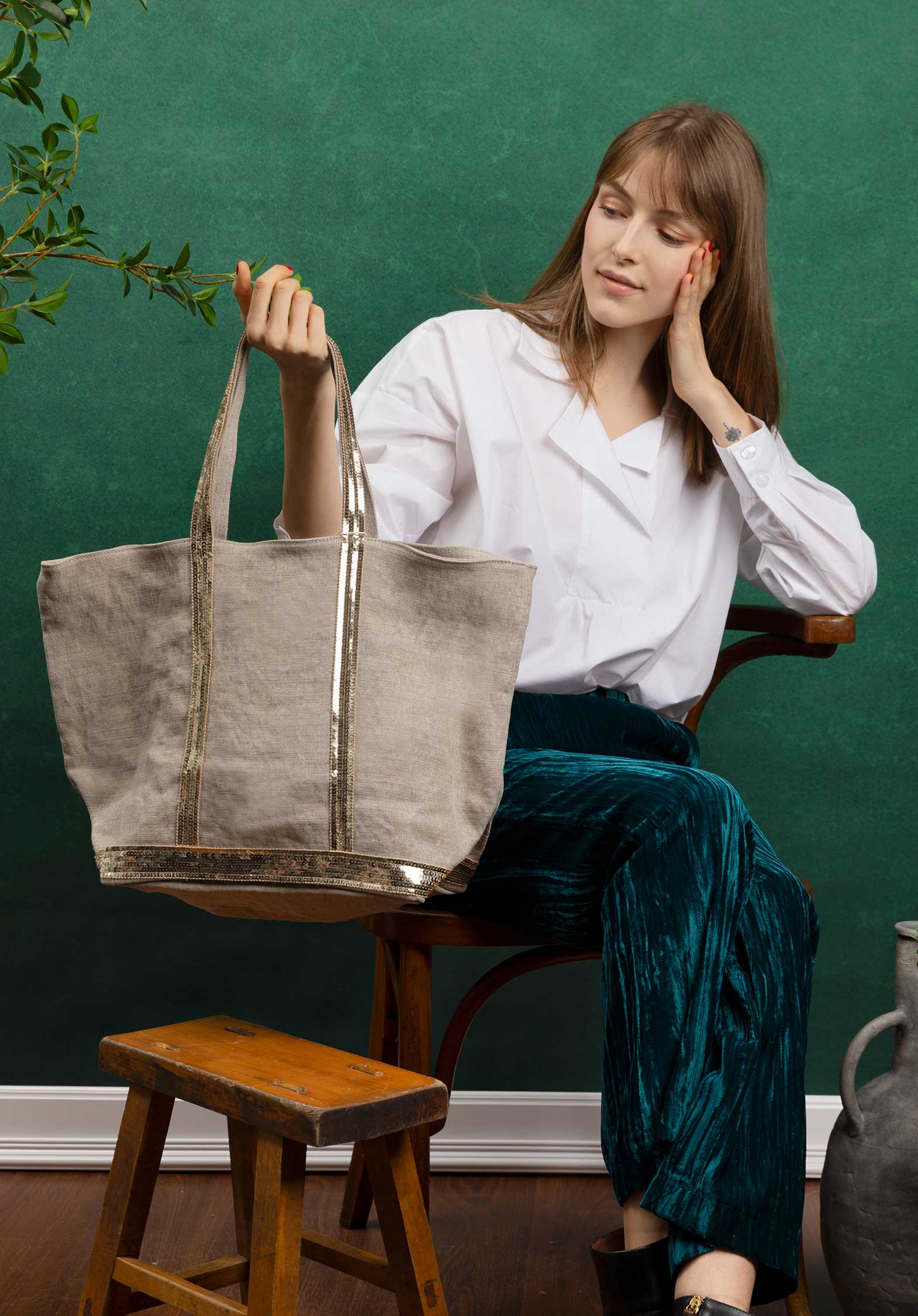 Tote Bag Ve31-v40409 Sable - Image 6
