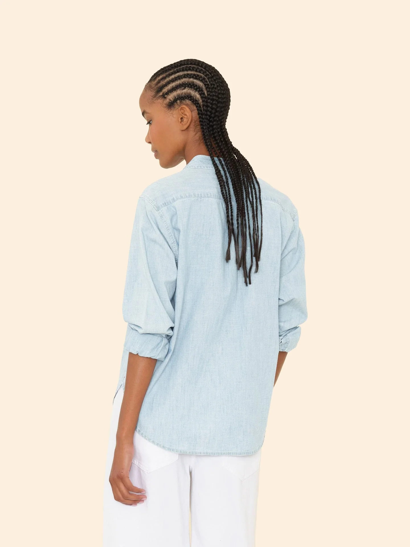 Shirt Beau X5dch111 Air-Blue - Image 2
