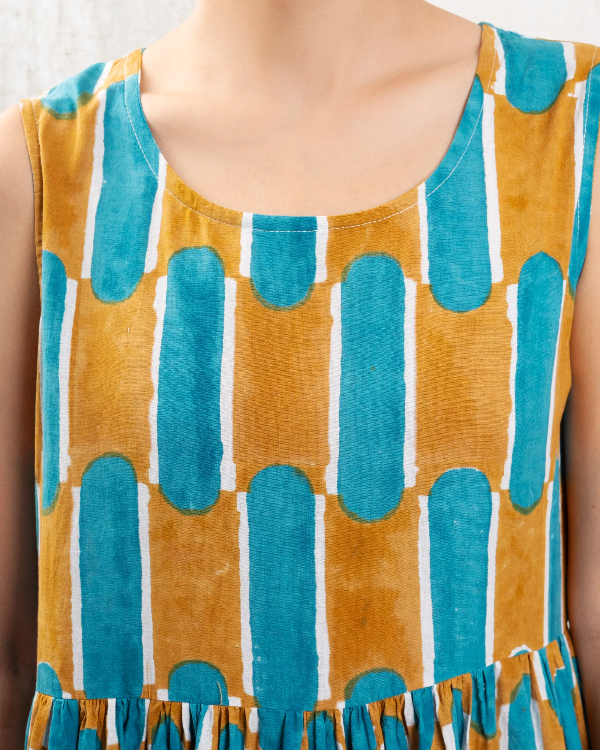 Women's Dress Premium 100% Silk Crepe For Evening - Camelia - Image 5